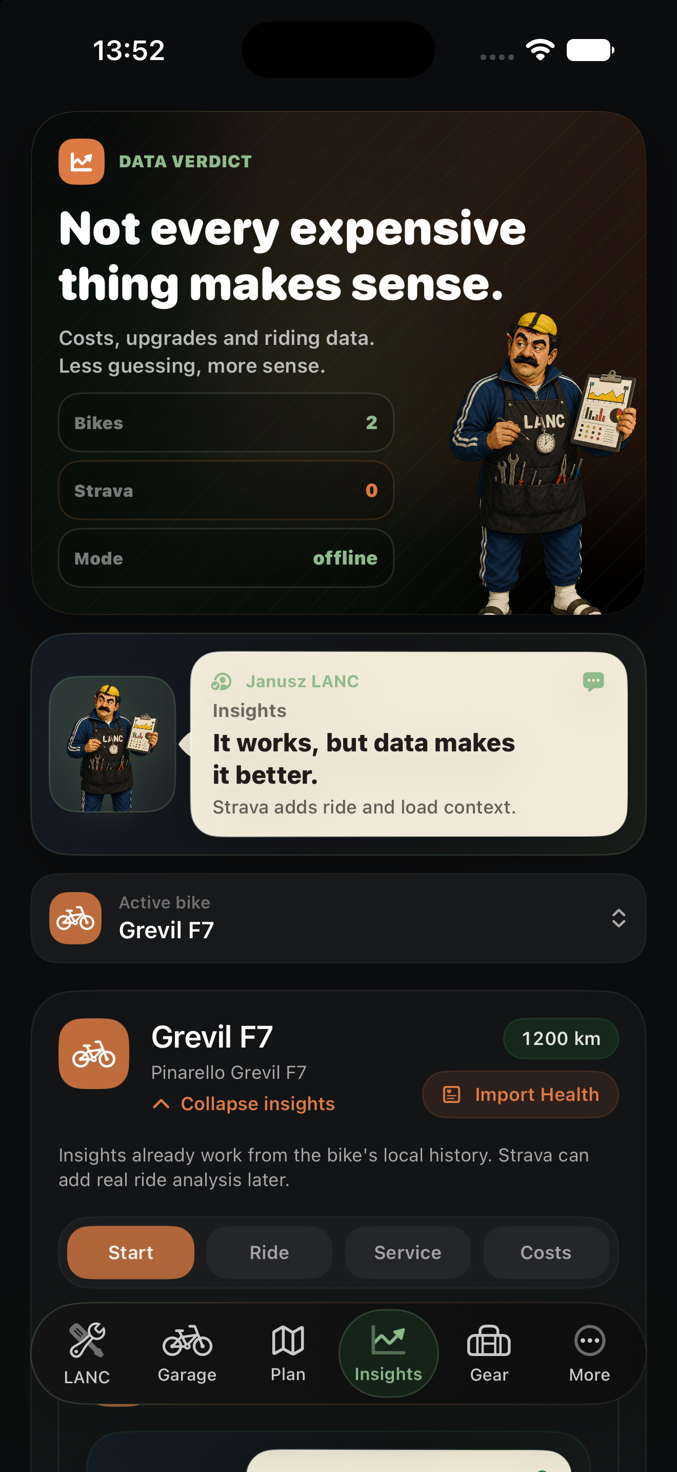 Insights reveal the next useful action.